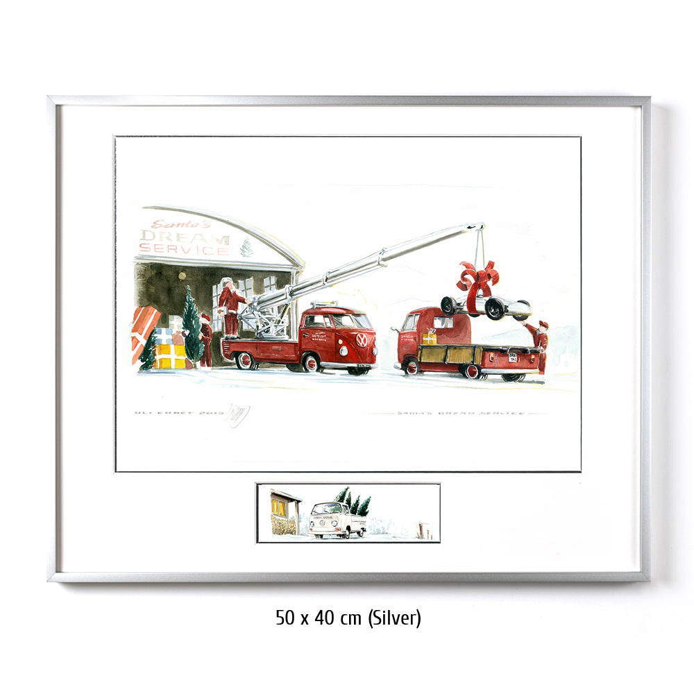 #0461 Camionnette Volkswagen T2 'Santa's Dream Service'