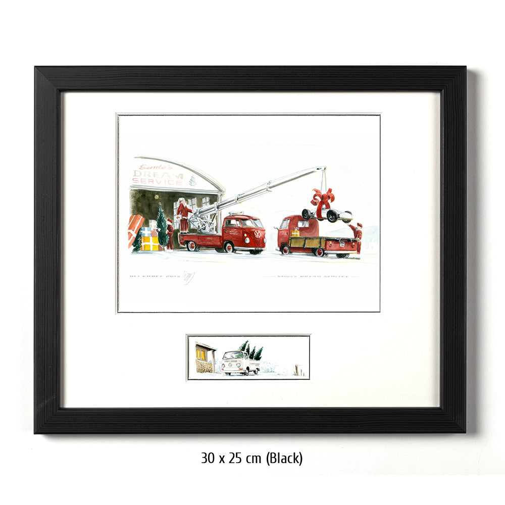 #0461 Camionnette Volkswagen T2 'Santa's Dream Service'