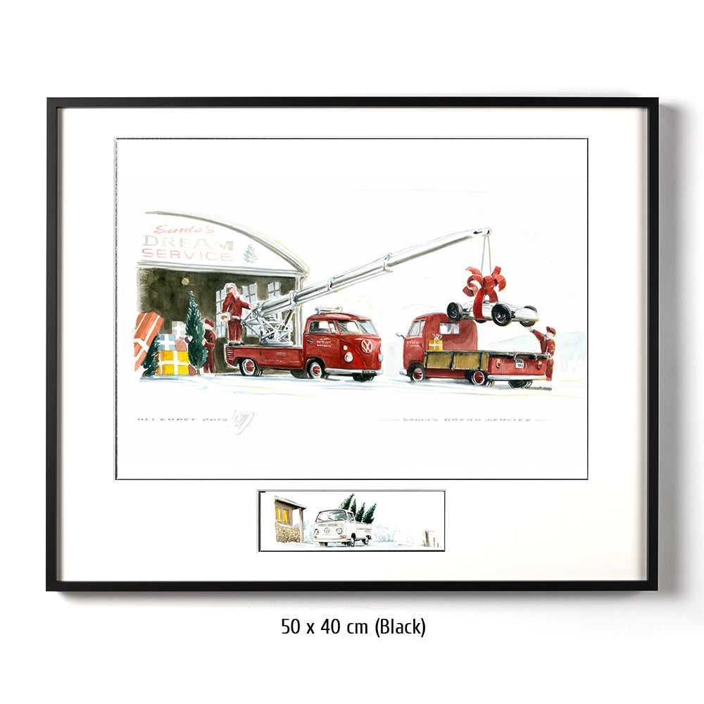 #0461 Camionnette Volkswagen T2 'Santa's Dream Service'
