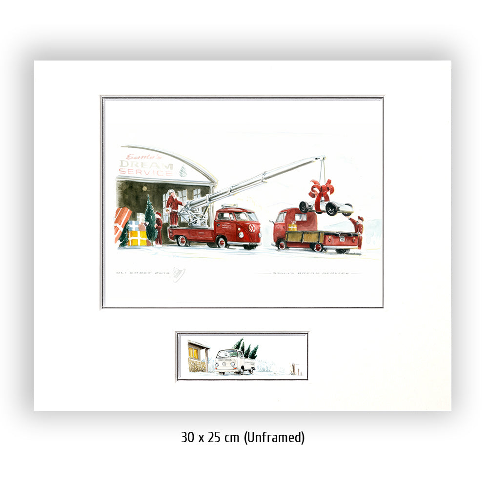 #0461 Camionnette Volkswagen T2 'Santa's Dream Service'