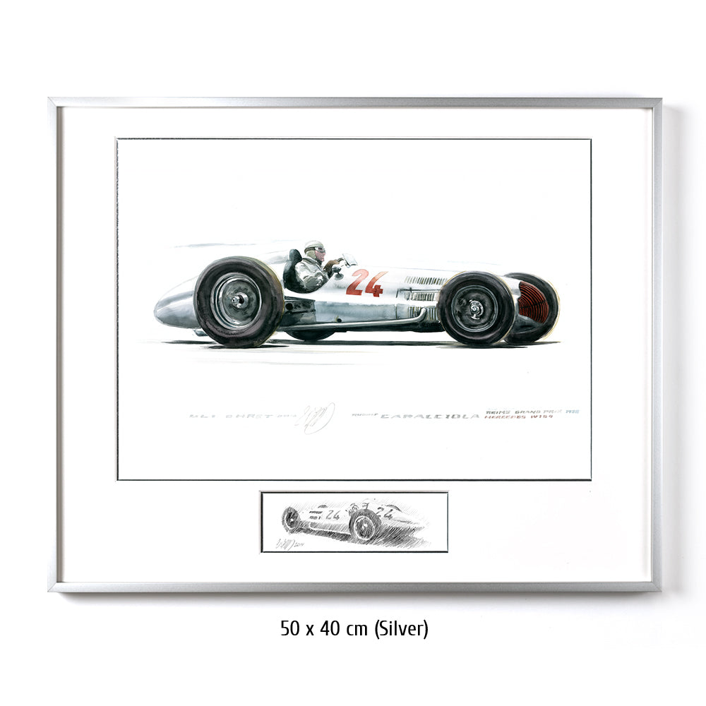 #0468 Mercedes W154, voiture de course Grand Prix