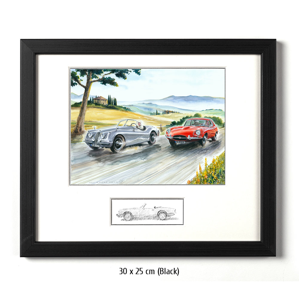 #0479 Jaguar Type E &amp; Jaguar XK120