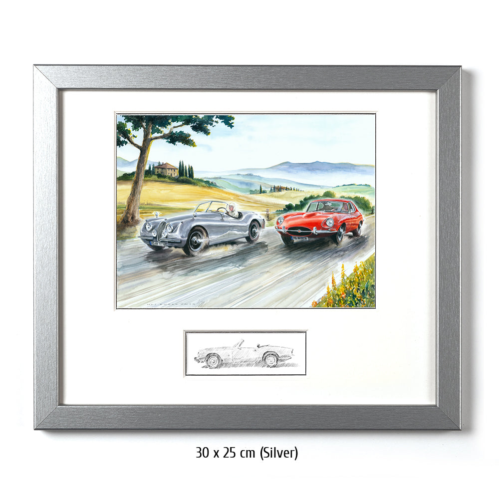 #0479 Jaguar Type E &amp; Jaguar XK120