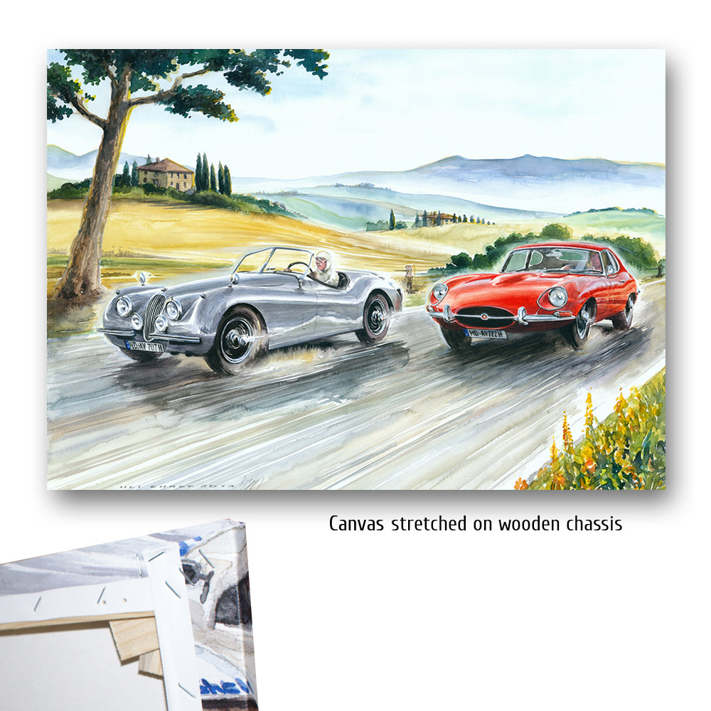 #0479 Jaguar Type E &amp; Jaguar XK120