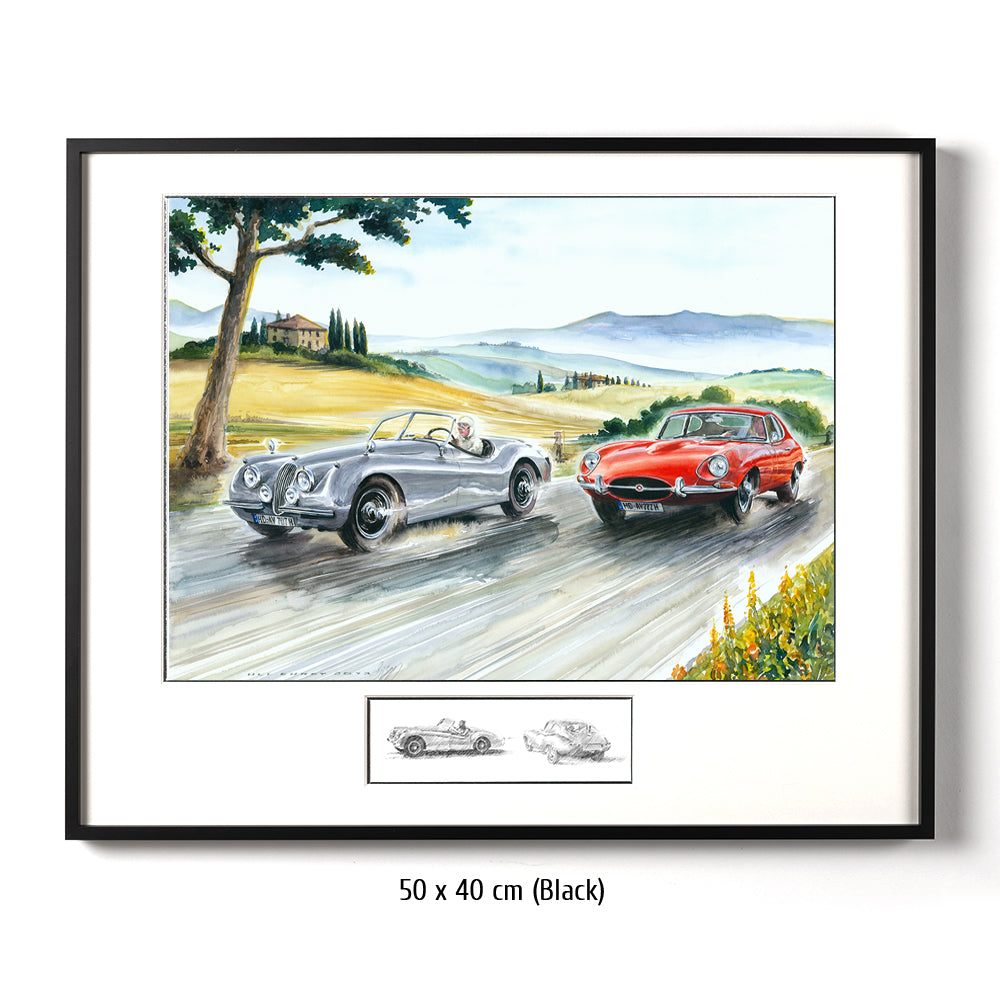 #0479 Jaguar Type E &amp; Jaguar XK120