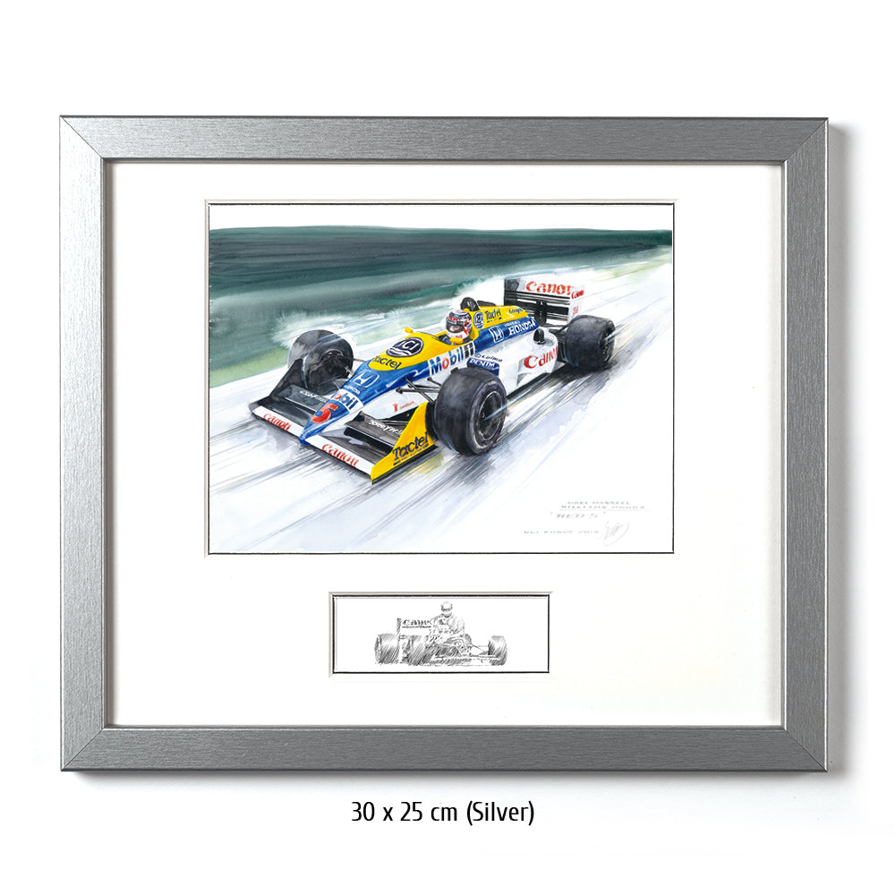 #0492 'Rouge 5', Nigel Mansell 