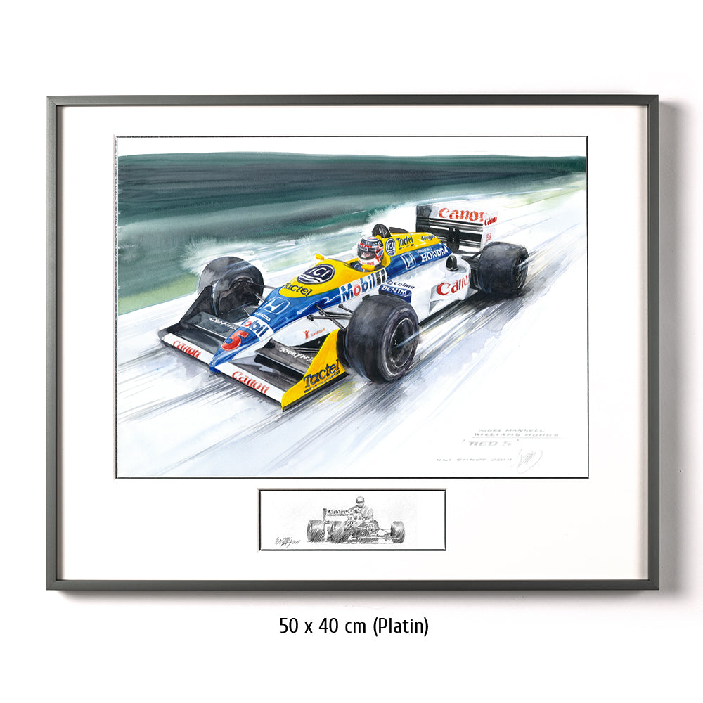 #0492 'Rouge 5', Nigel Mansell 