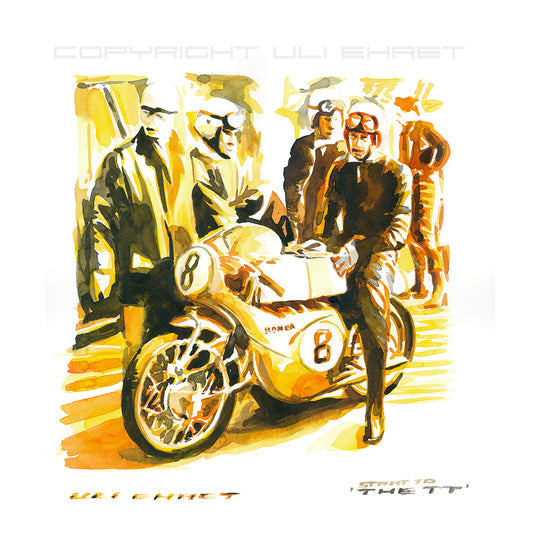 #0497 Vélo Honda Grand Prix, 'Le TT'