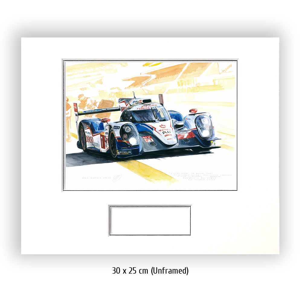 #0508A 'Poursuivre un rêve', Toyota TS050