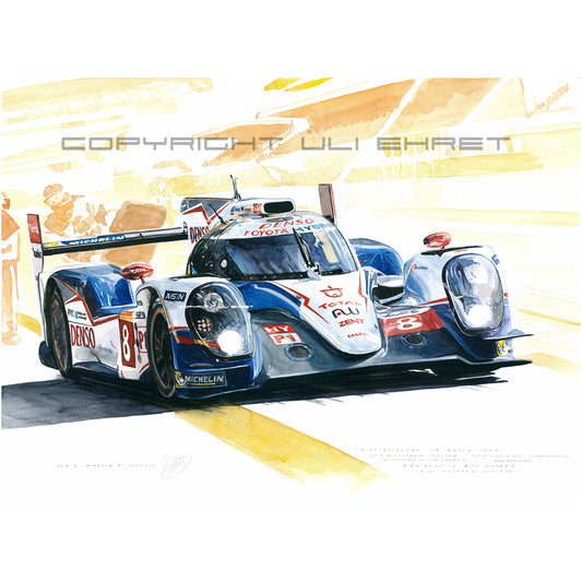 #0508B 'Poursuivre un rêve', Toyota TS050
