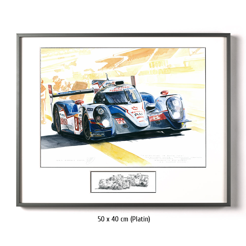 #0508B 'Poursuivre un rêve', Toyota TS050