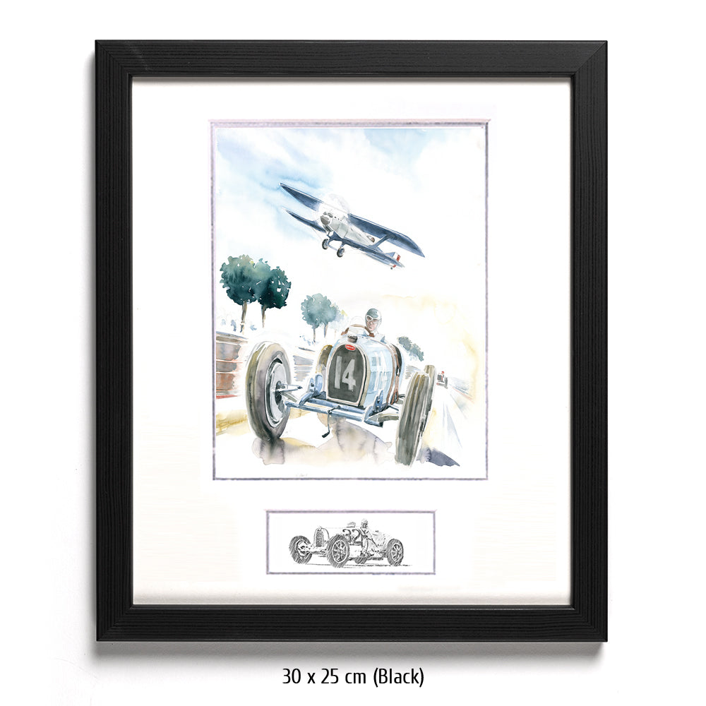 #0516 'L'Age d'Or, Bugatti T59, avion record Breguet 