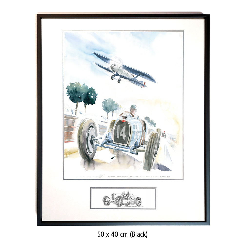 #0516 'L'Age d'Or, Bugatti T59, avion record Breguet 