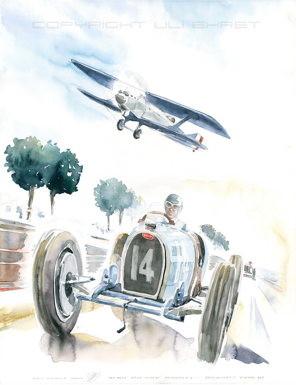 #0516 'L'Age d'Or, Bugatti T59, avion record Breguet 