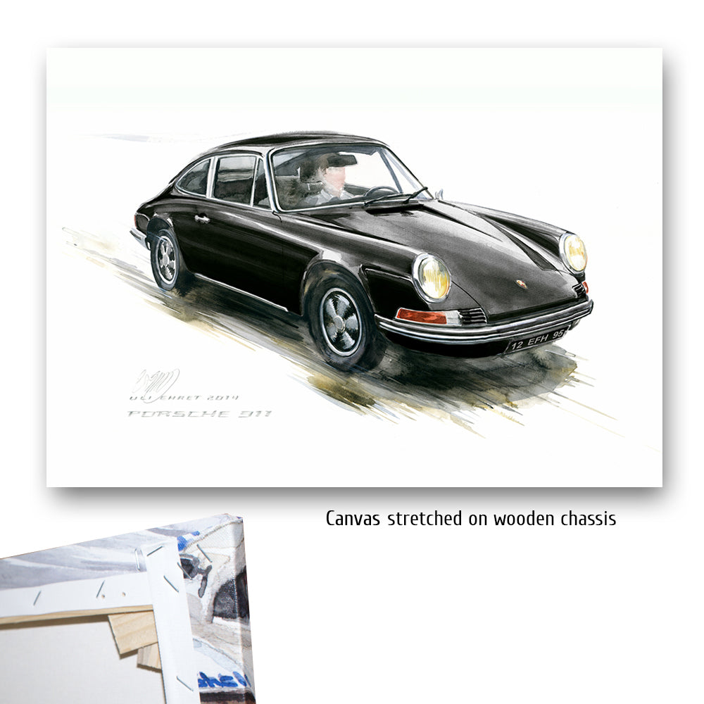 #0527B Porsche 911, Noir 