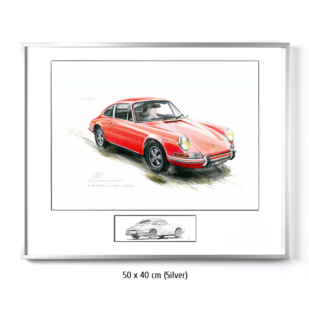 #0527R Porsche 911, rouge 