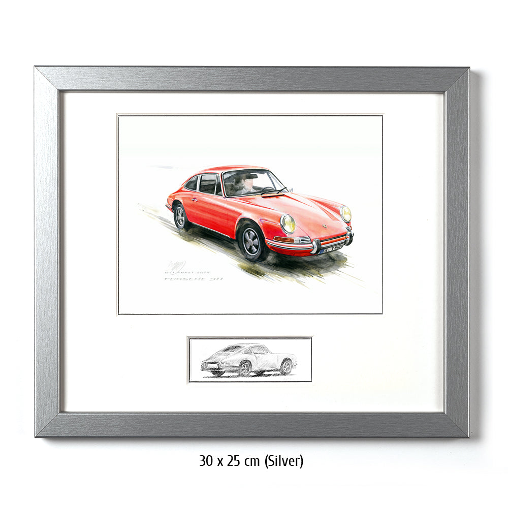 #0527R Porsche 911, rouge 