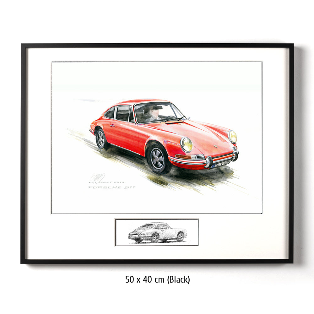 #0527R Porsche 911, rouge 