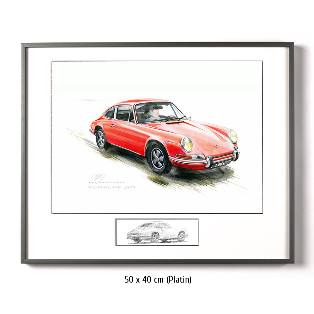 #0527R Porsche 911, rouge 