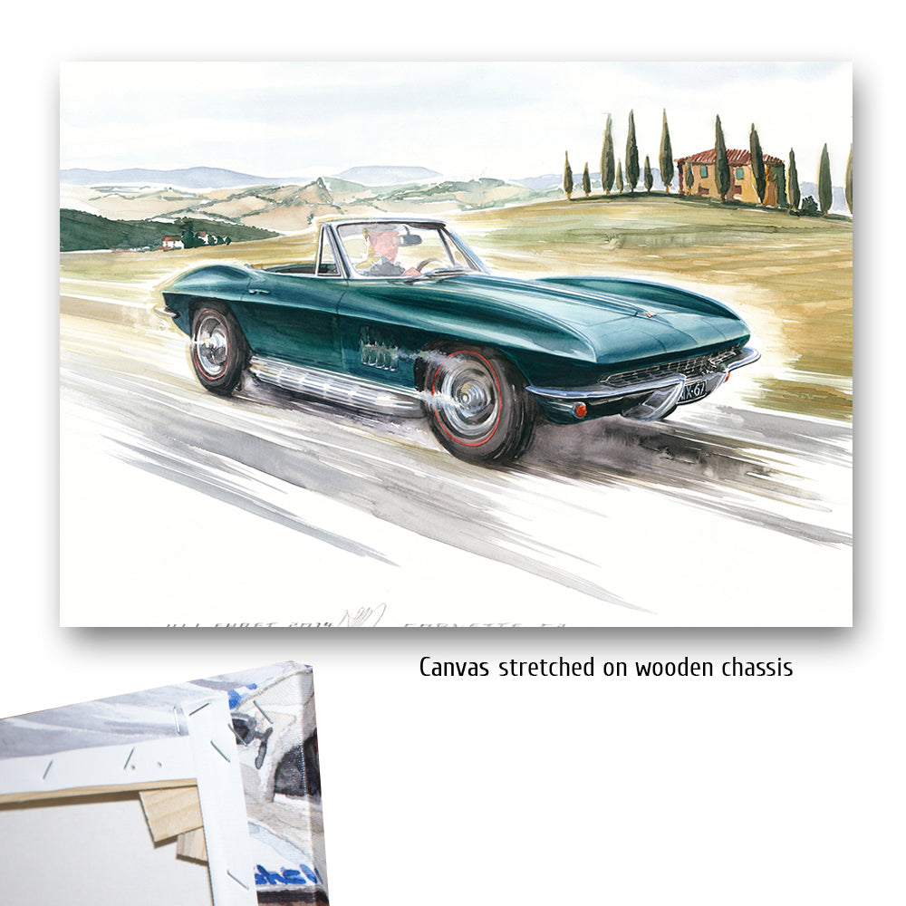 #0533 Corvette C2, 1967, cabriolet Stingray