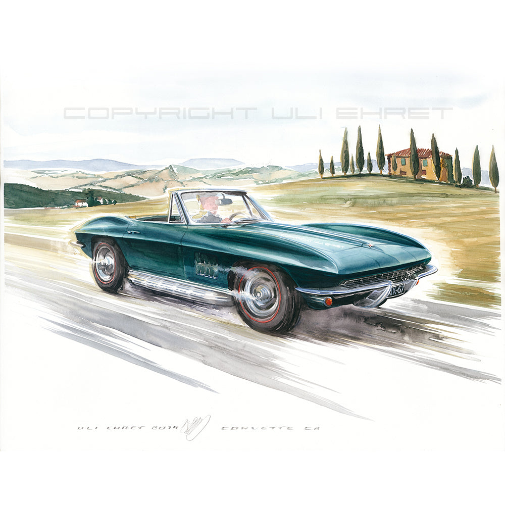#0533 Corvette C2, 1967, cabriolet Stingray