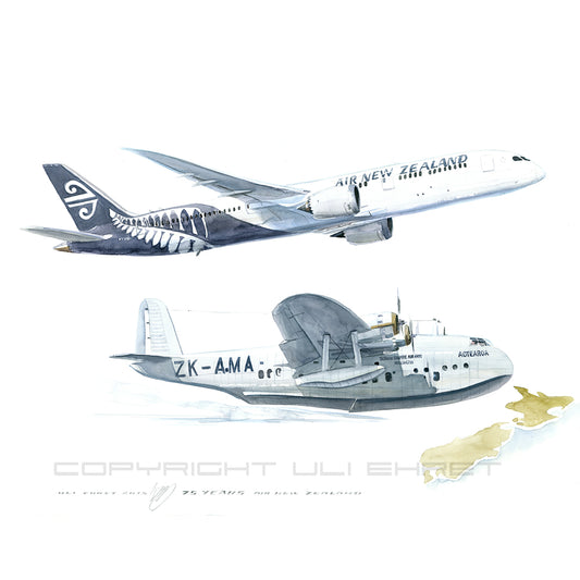 #0544 '75 ans Air New Zealand'