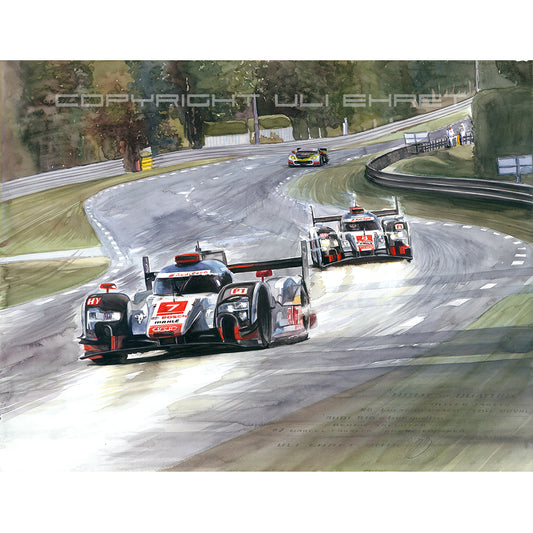 #0552 'La maison du Quattro', Audi R18 E-Tron Quattro 