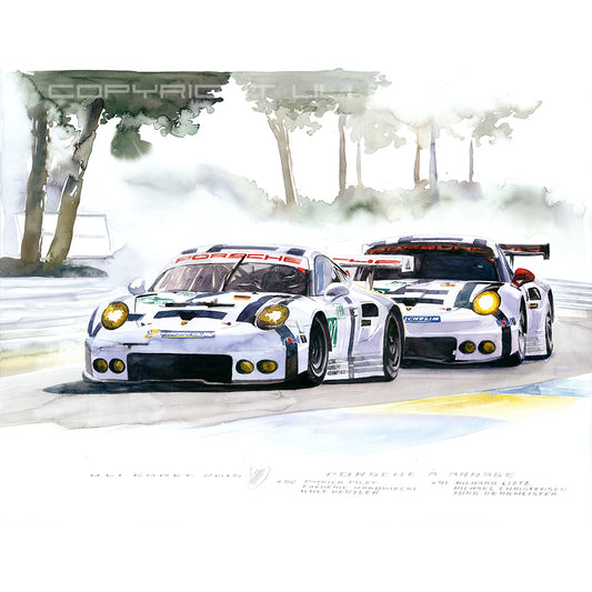 #0556 'Porsche RSR à Arnage'