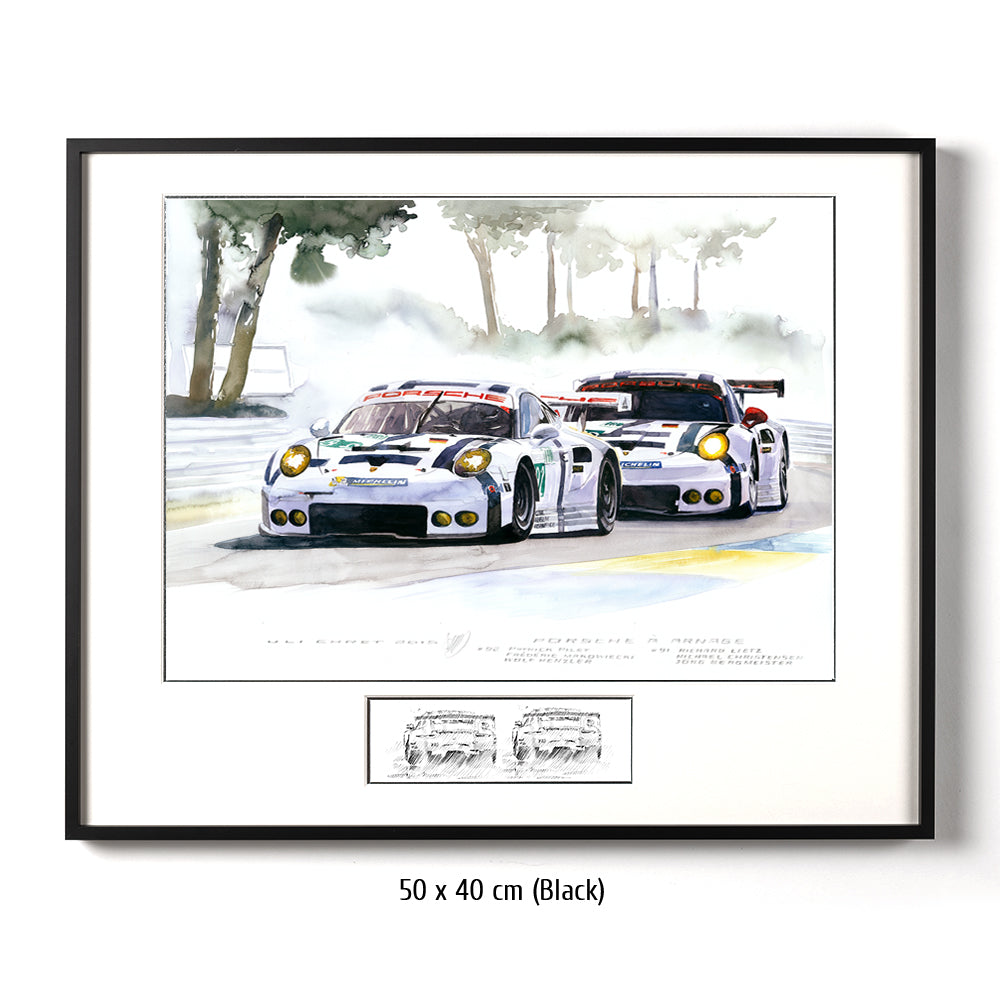 #0556 'Porsche RSR à Arnage'