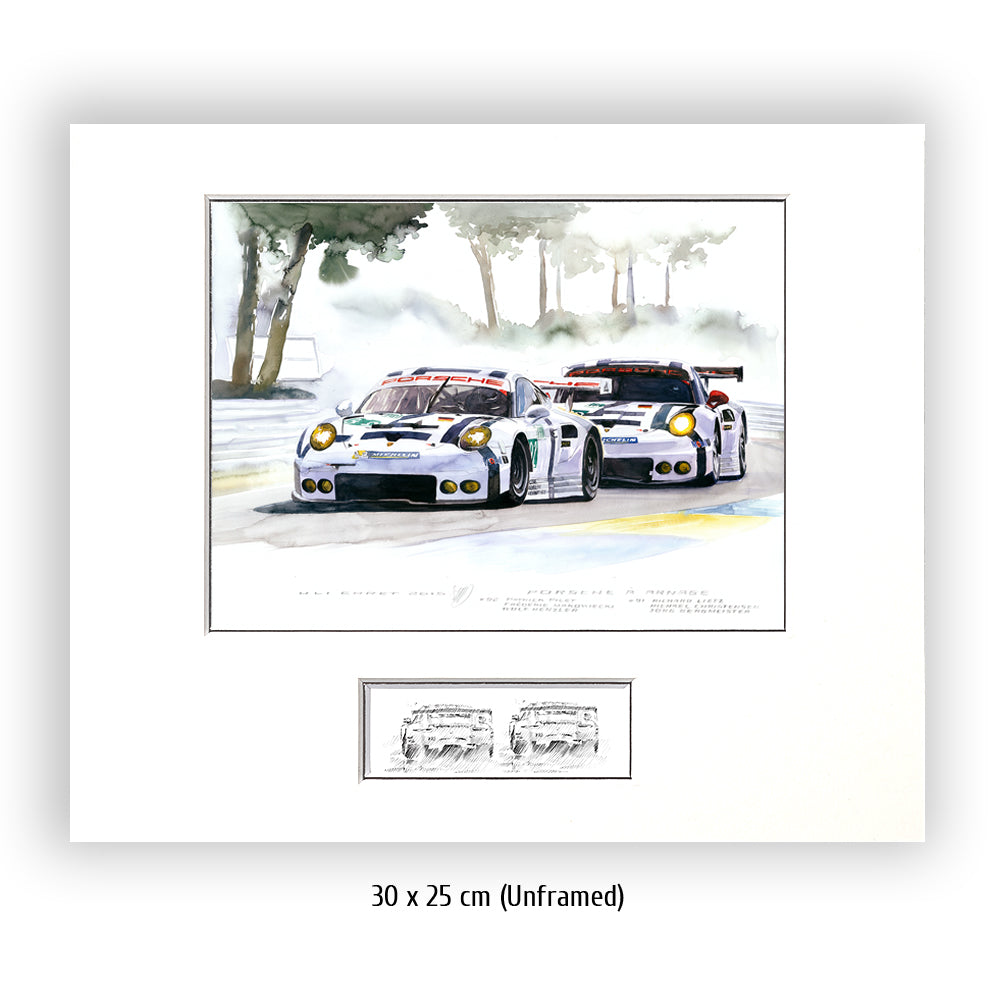 #0556 'Porsche RSR à Arnage'