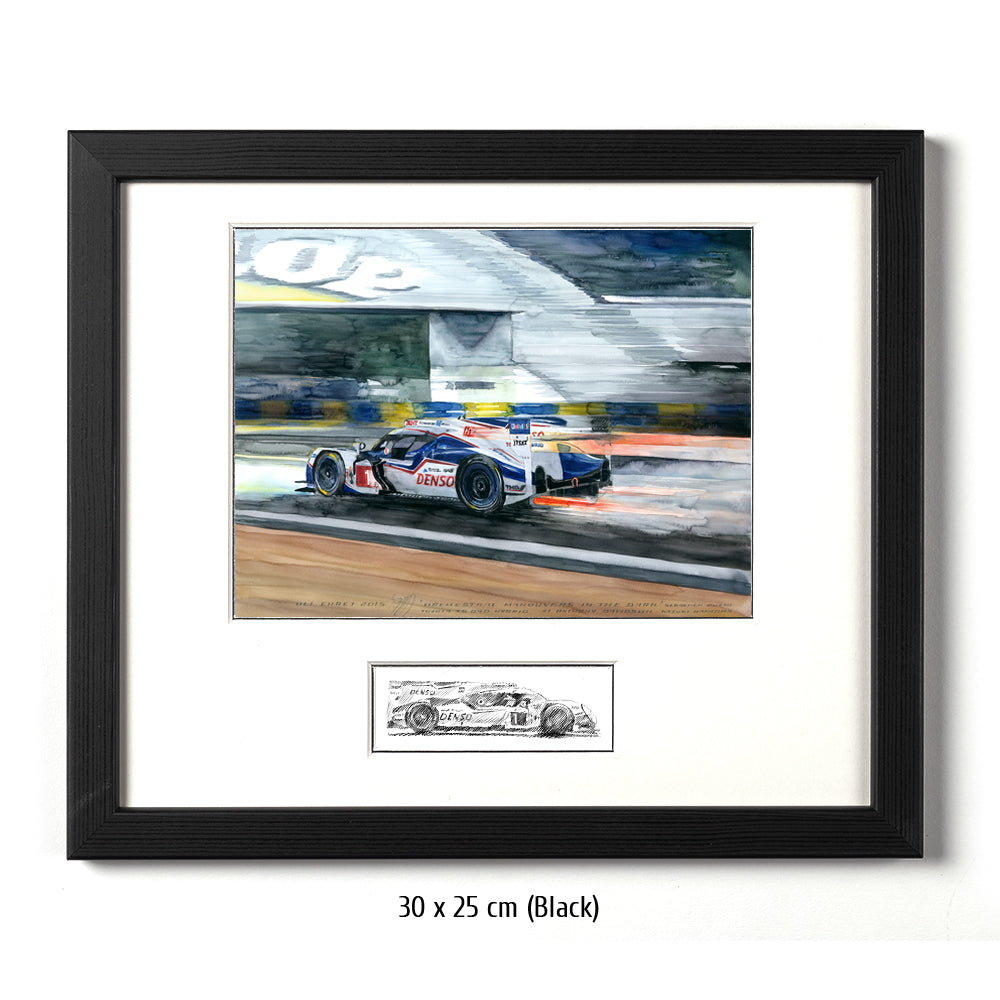 #0560 'Manœuvres orchestrales dans le noir', Toyota TS040 