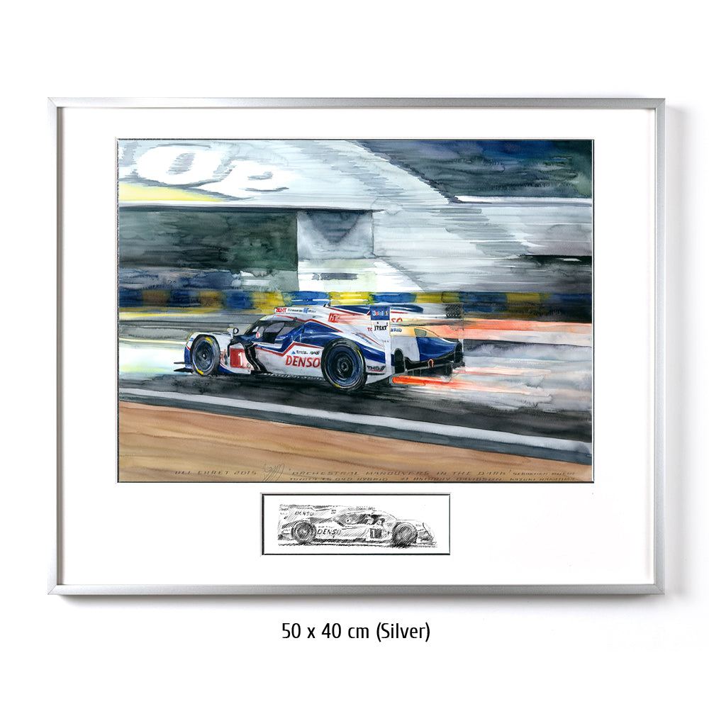 #0560 'Manœuvres orchestrales dans le noir', Toyota TS040 