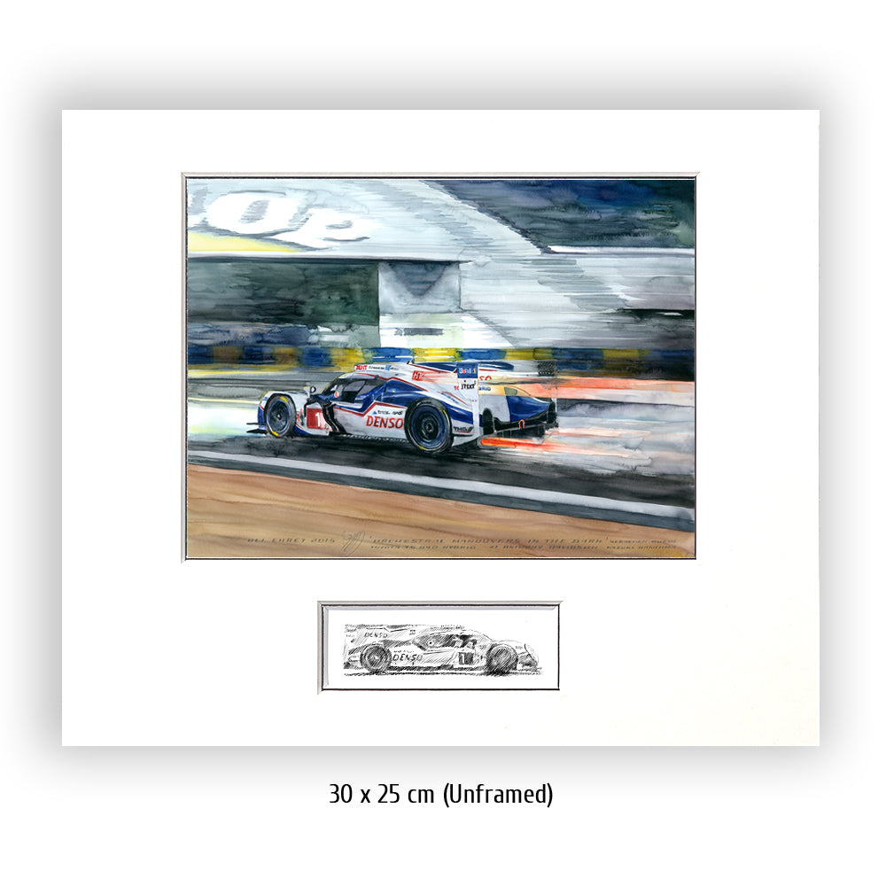 #0560 'Manœuvres orchestrales dans le noir', Toyota TS040 
