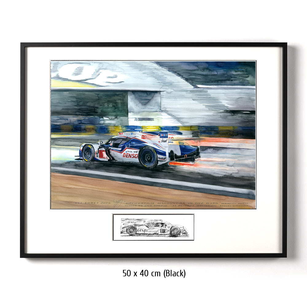 #0560 'Manœuvres orchestrales dans le noir', Toyota TS040 