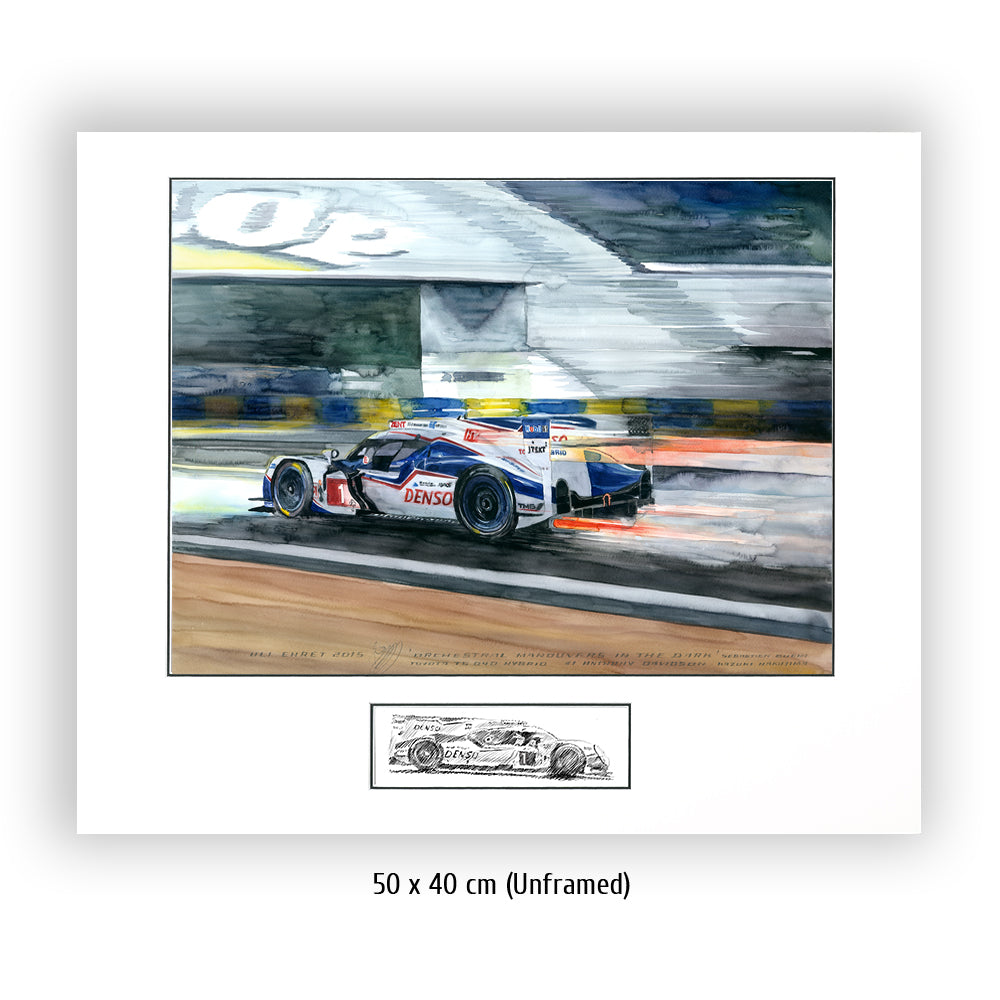 #0560 'Manœuvres orchestrales dans le noir', Toyota TS040 