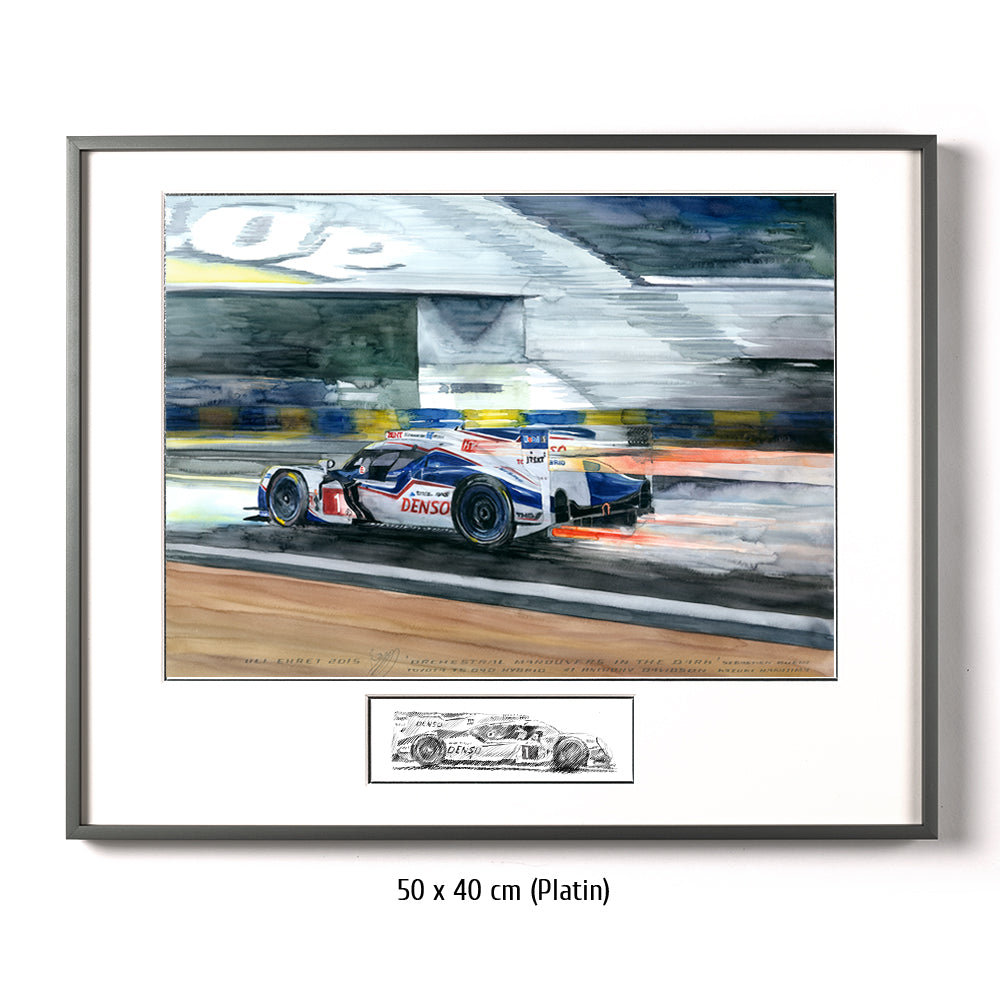 #0560 'Manœuvres orchestrales dans le noir', Toyota TS040 