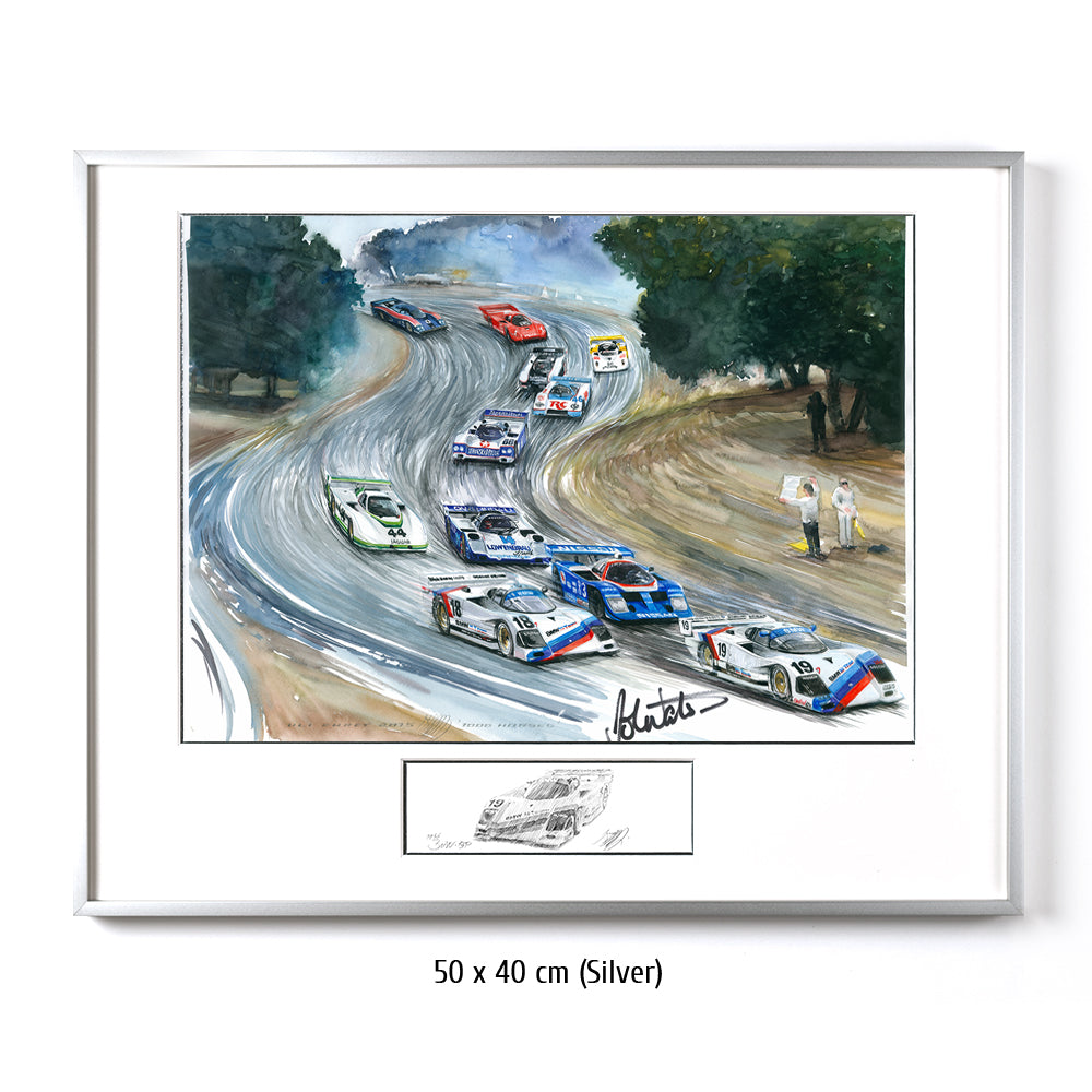 #0582 Voiture de course BMW GTP 1986, Laguna Seca