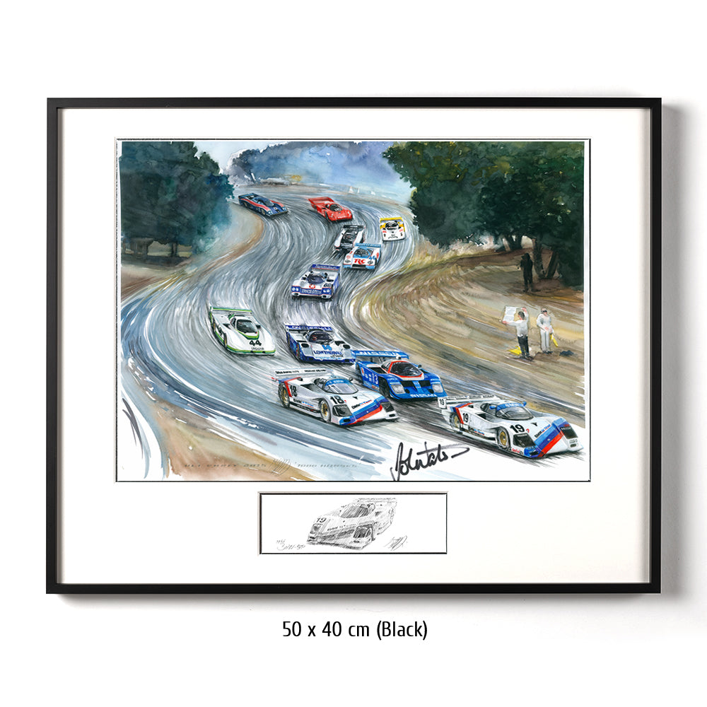 #0582 Voiture de course BMW GTP 1986, Laguna Seca