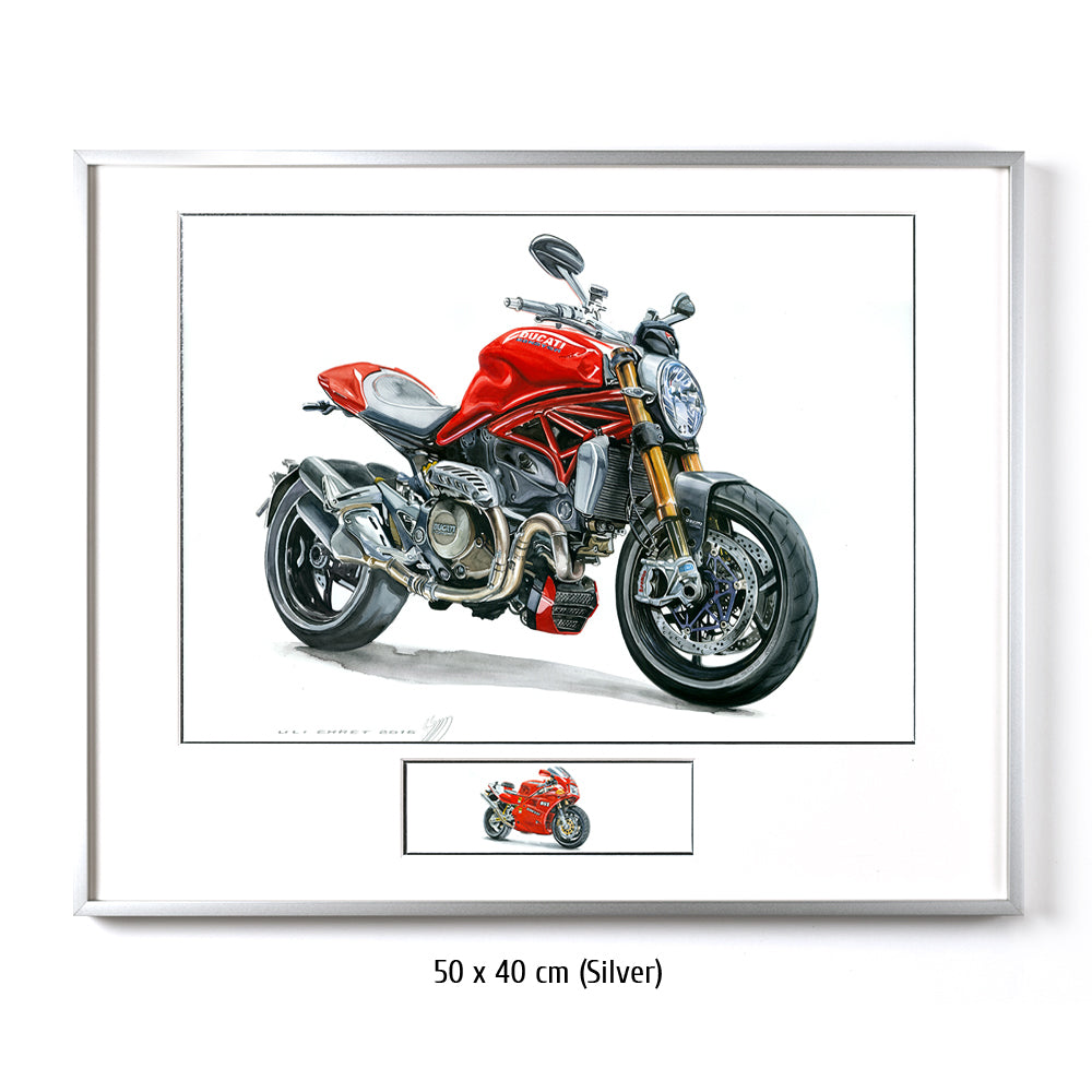 #0595 Monstre Ducati, Rouge