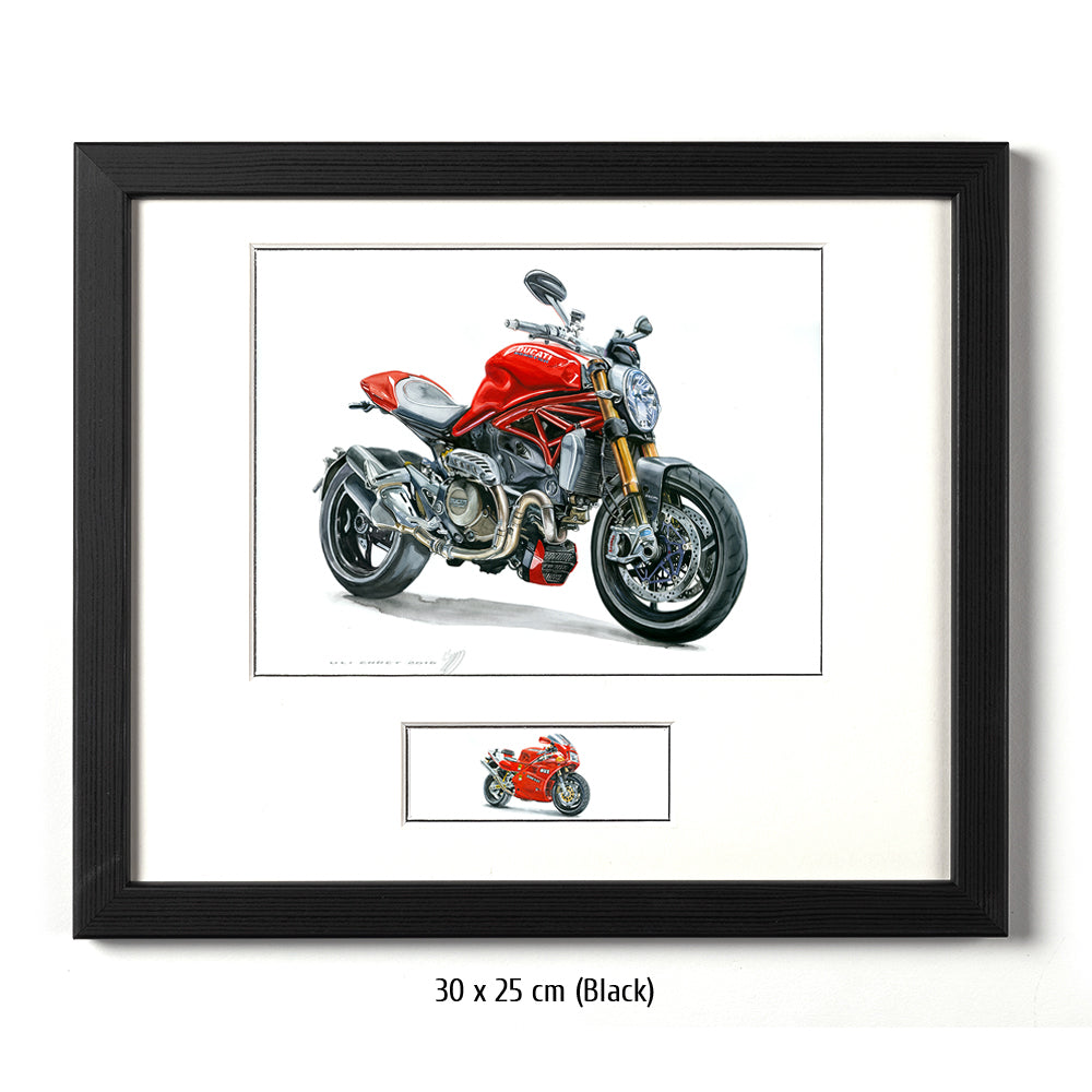 #0595 Monstre Ducati, Rouge