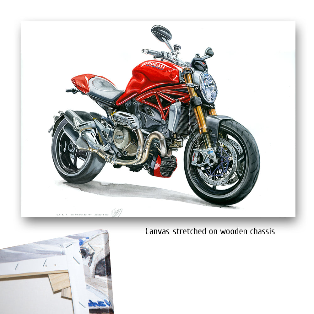 #0595 Monstre Ducati, Rouge