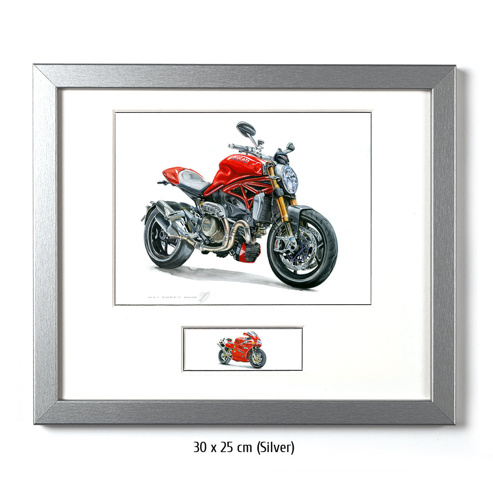 #0595 Monstre Ducati, Rouge
