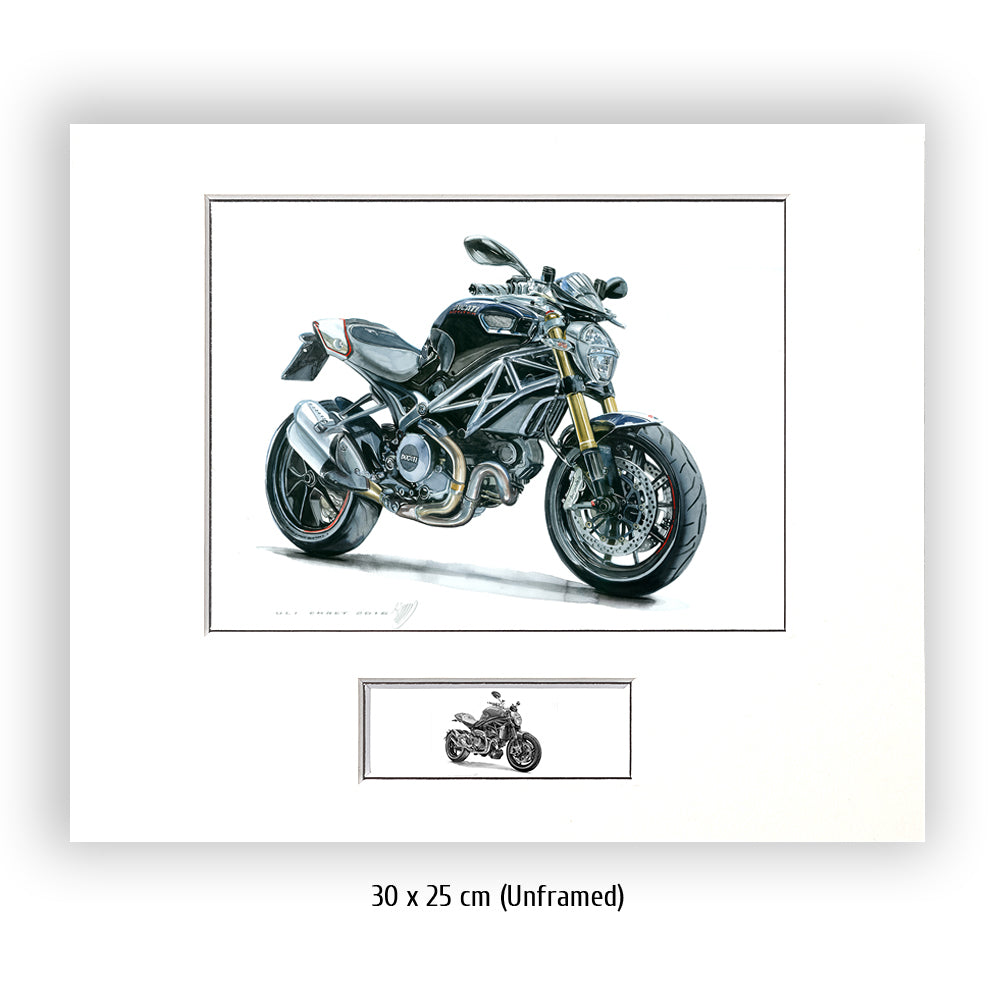 #0597 Monstre Ducati, Noir
