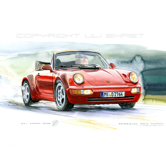 #0599 Porsche 964 Cabriolet Turbo