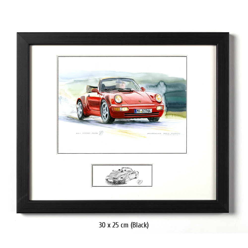 #0599 Porsche 964 Cabriolet Turbo