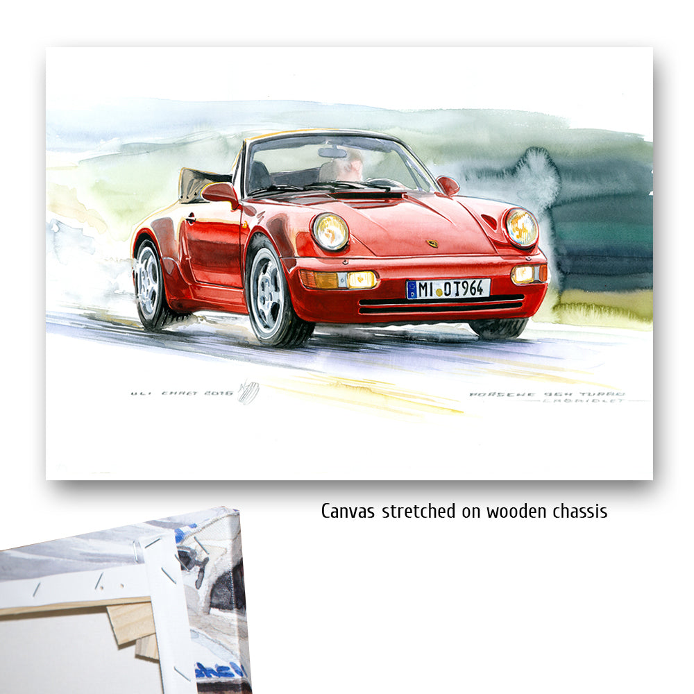 #0599 Porsche 964 Cabriolet Turbo
