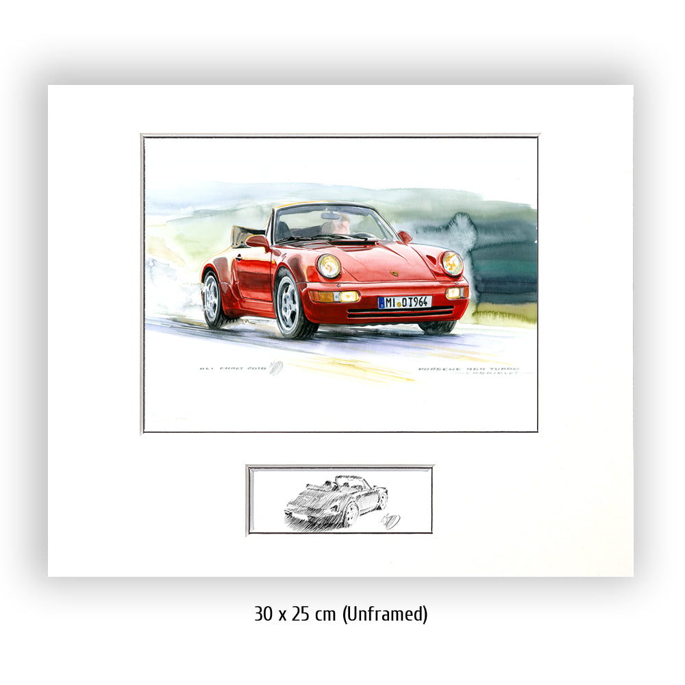 #0599 Porsche 964 Cabriolet Turbo
