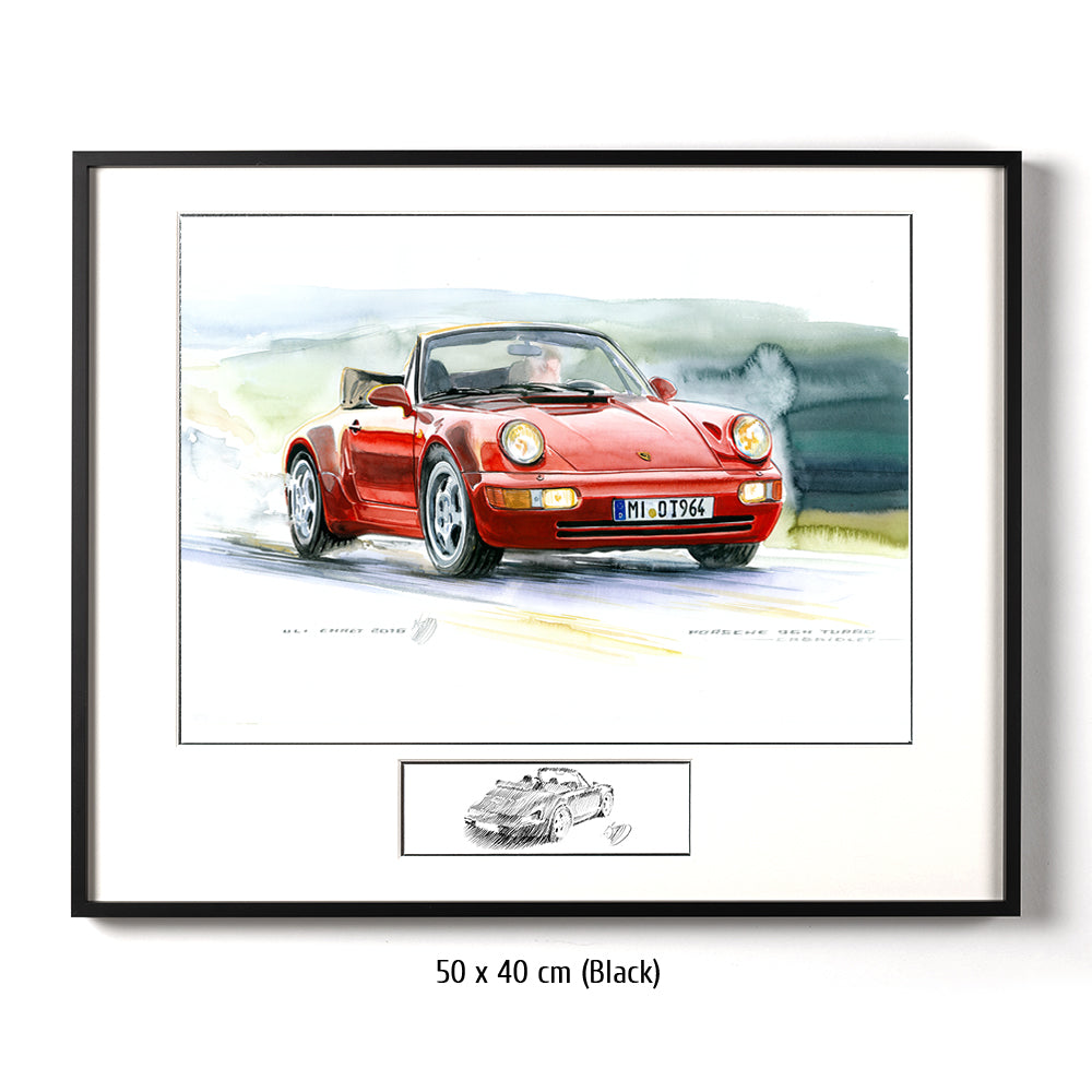 #0599 Porsche 964 Cabriolet Turbo