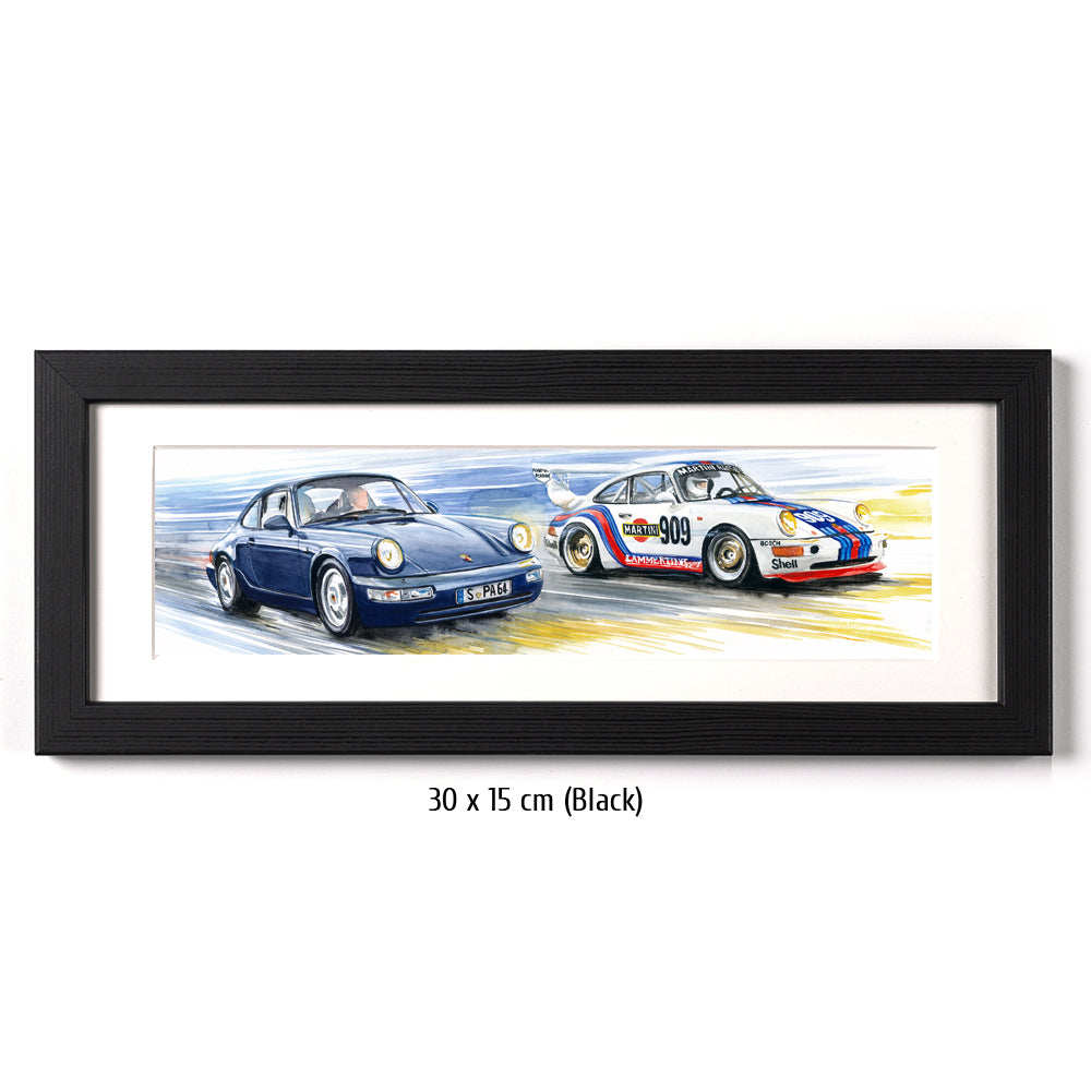 #0602 Porsche 964 RSR 3.8 Martini &amp; 964 Carrera