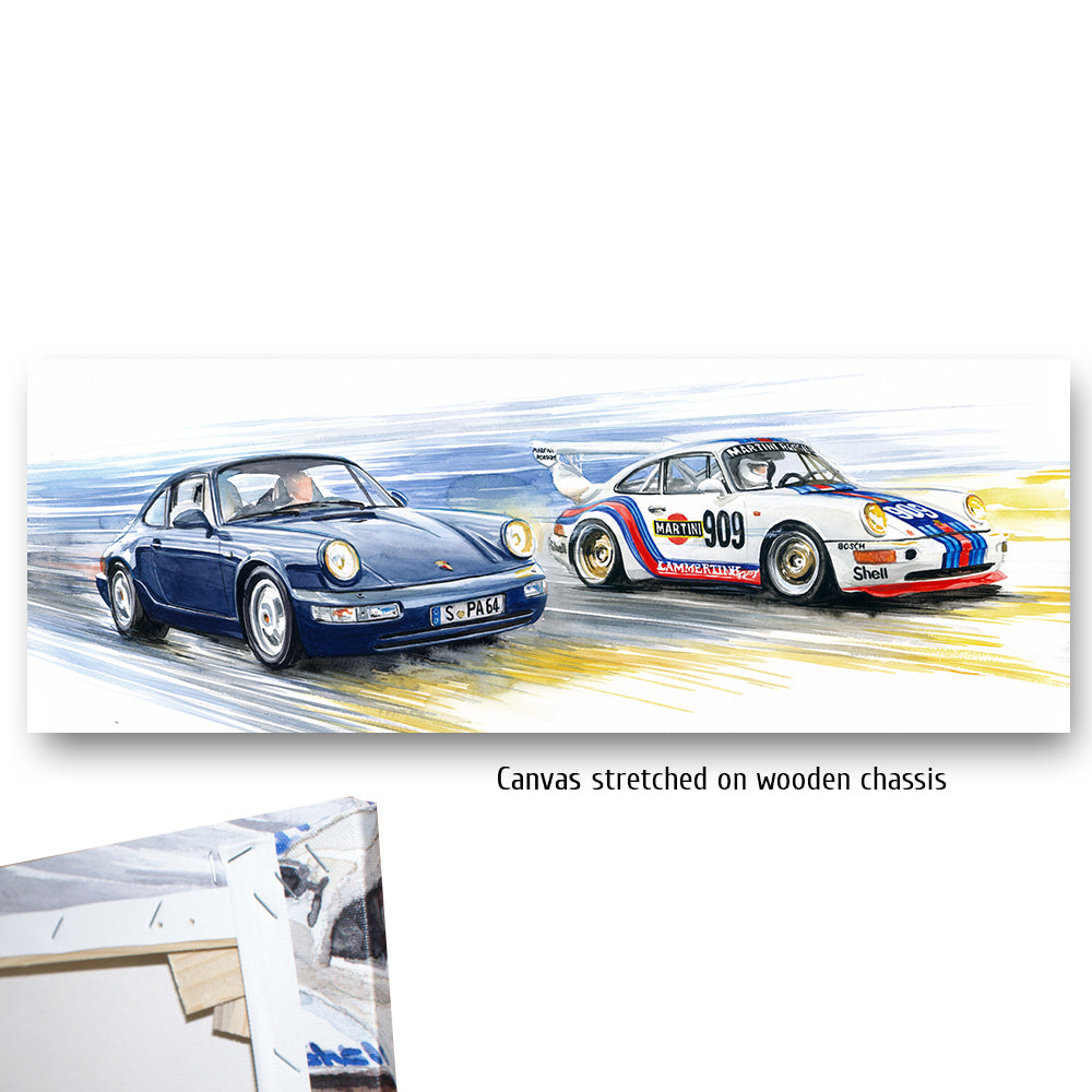 #0602 Porsche 964 RSR 3.8 Martini &amp; 964 Carrera